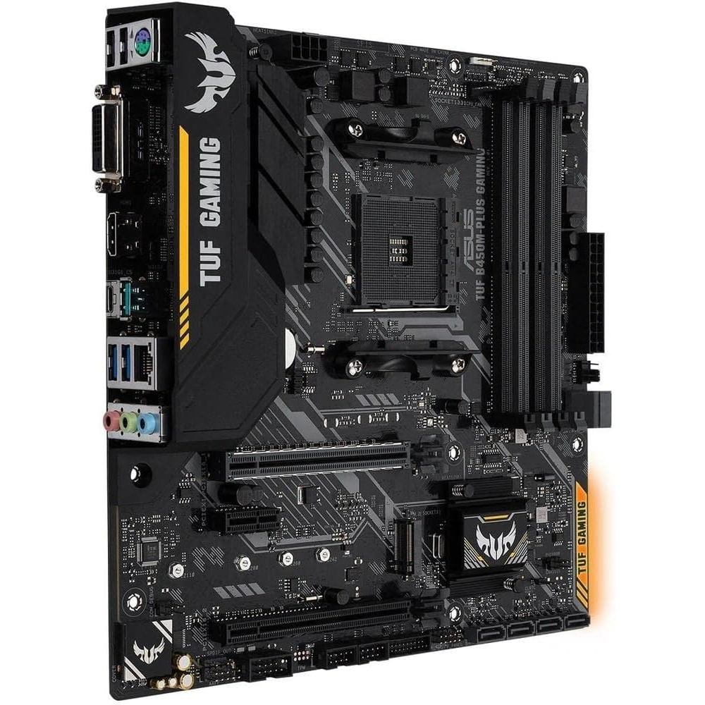 ASUS B450M B450 Motherboard TUF B450M-PLUS GAMING AM4 support Ryzen 5 5600G 5700 5300G 5700 3900