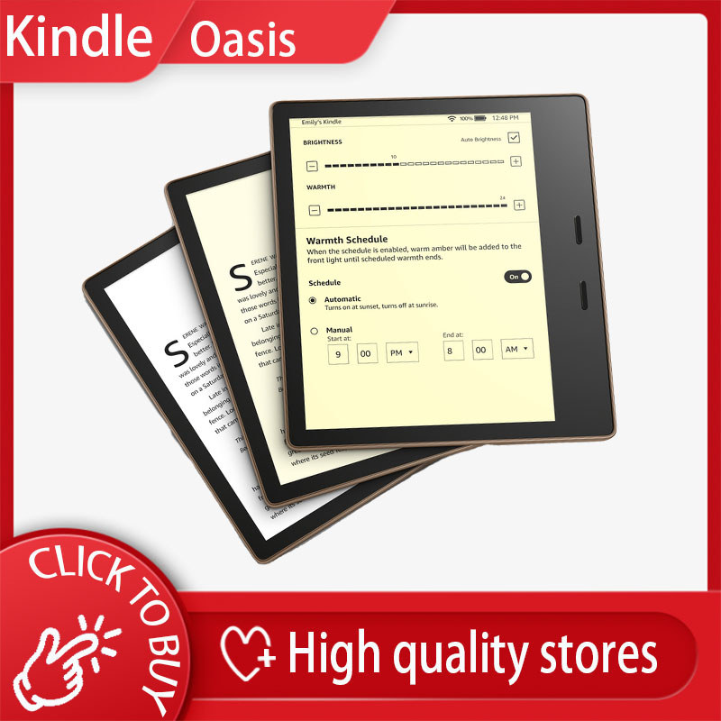 Kindle Oasis ebook reader Original second hand Kindle ereader 7 display + page turn buttons