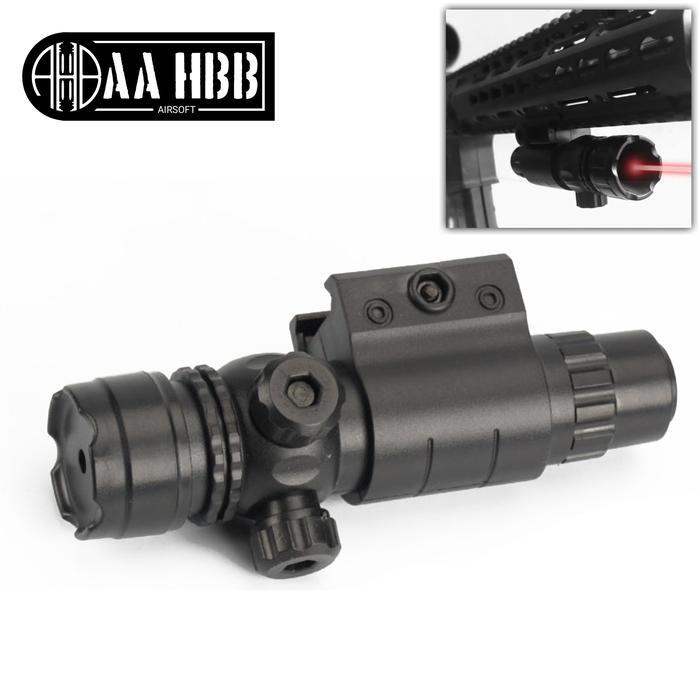 laser airsoft tactical sight red dot adjustable dcobra reborn wgg wgb