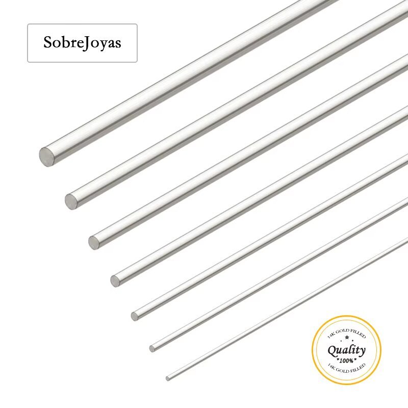 925 Sterling Silver Round Half Hard Wire One Meter Silver Beading Wire Metel Thread for Jewelry