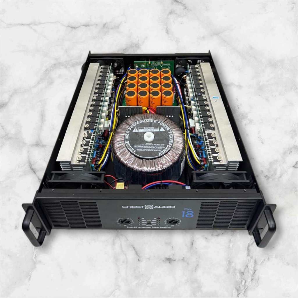 POWER AMPLIFIER CREST AUDIO CA18/CA 18 BODY PANJANG