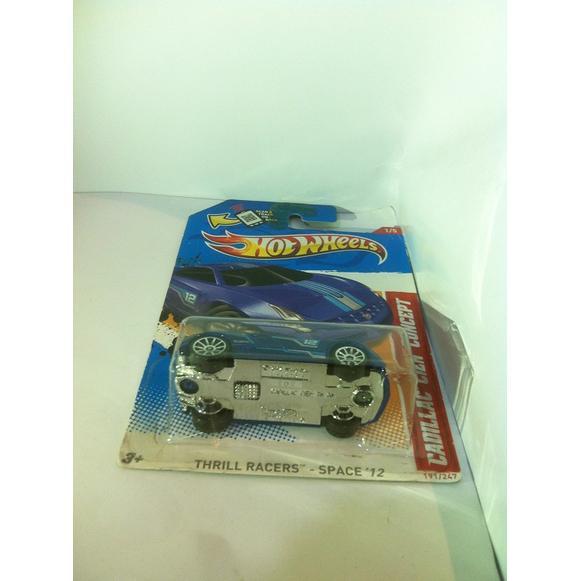 HOT WHEELS. 2012 THRILL RACERS SPACE - CADILLAC CIEN CONCEPT MATTEL