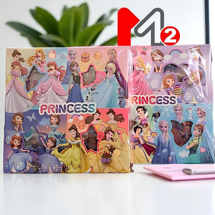 MTwo (PAKET 10 BOX) Stiker Aesthetic Korean 2D Anti Air Sticker Karakter Kartun Lucu Sticker Botol