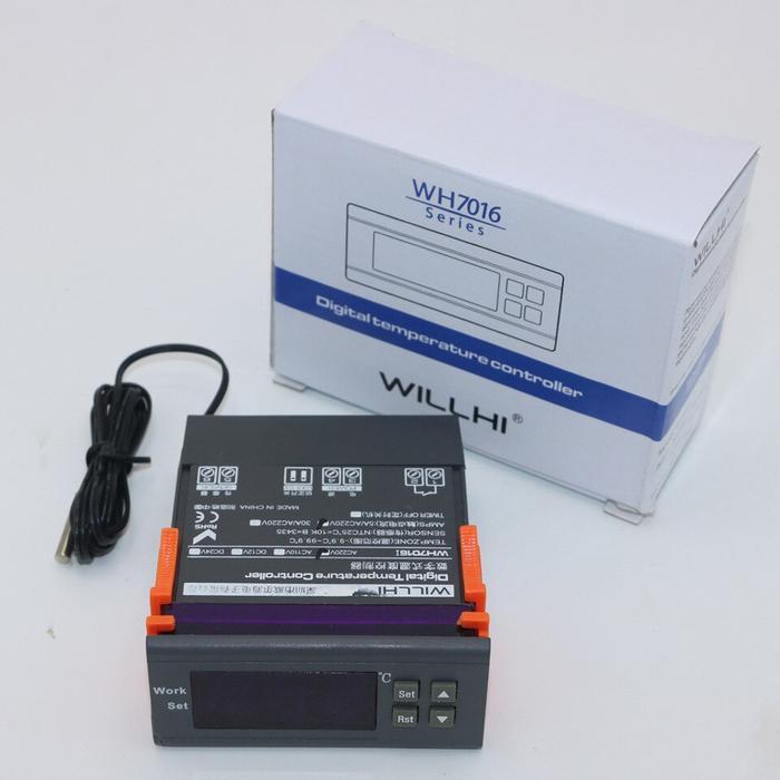 Thermostat Alarm Willhi Wh-7016E Temperature Control Termostat Wh7016E