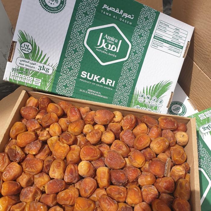 Kurma Sukari Amira Premium kemasan 3 kg