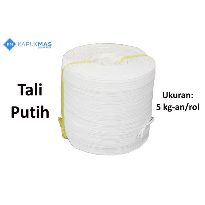 "New" Tali Plastik Rafia Putih