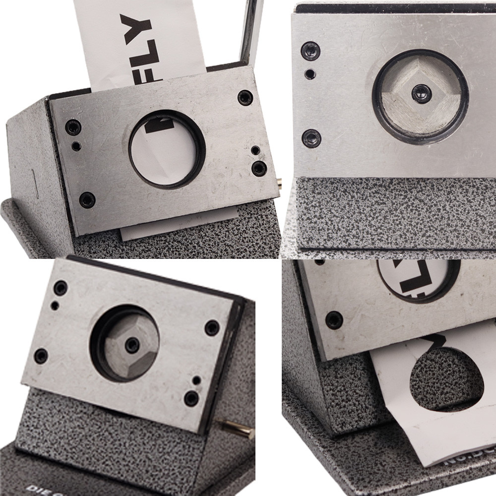 Button Paper Cutter Graphics Punch Cutter, Badge Circle Cutter Punch for Badges Making Photopaper