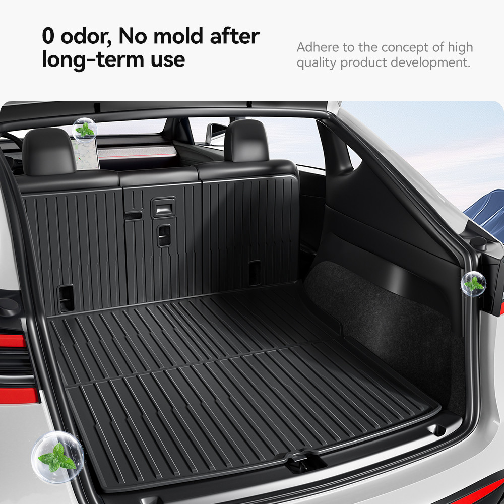 YZ FOR TESLA TPE TRUNK MAT MODEL 3 Y HIGHLAND 2021-2026 CAR FOUR SEASONS WATERPROOF NON-SLIP NEW TPE