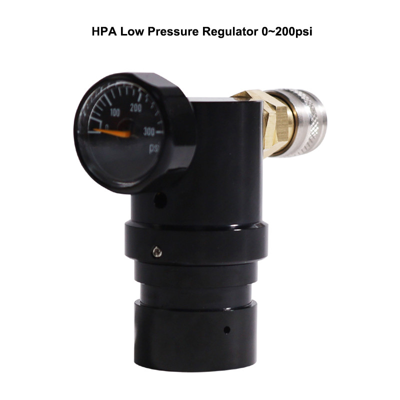 Baru CO2 Air Regulator Micro MR GEN2 Valve for HPA SLP Tank Ajustbale Pressure 40-200psi,Straight Co