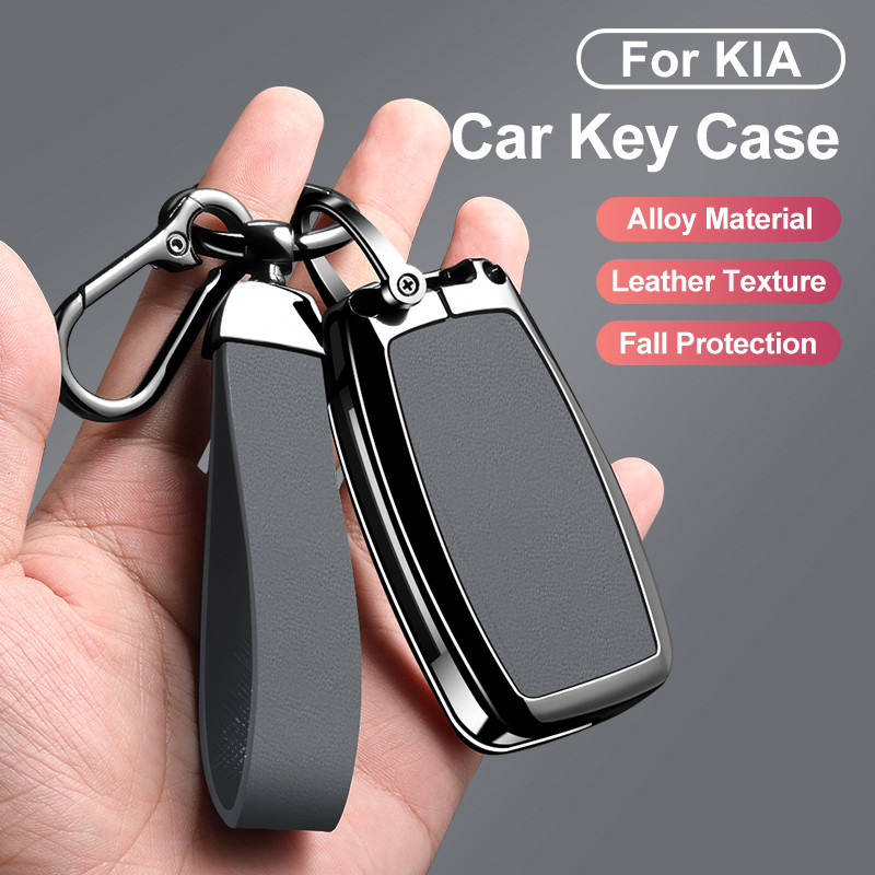 Zinc Alloy Car Key Case Cover Shell Fob for KIA RIO 3 K2 K3 K4 K5 Sportege Picanto Optima Soul Ceed