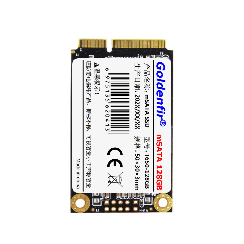 Goldenfir MSATA SSD 32GB 16GB 64GB Internal Solid State Disk Mini SATA Drive for PC Laptop