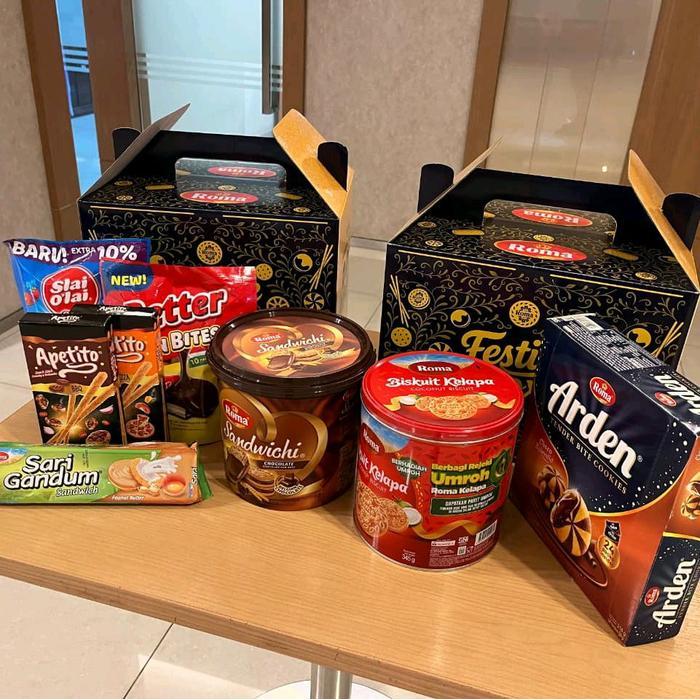 Paket Roma Festive Box / Roma Festive box / Paket hamppers lebaran / Paket Lebaran / Hamppers