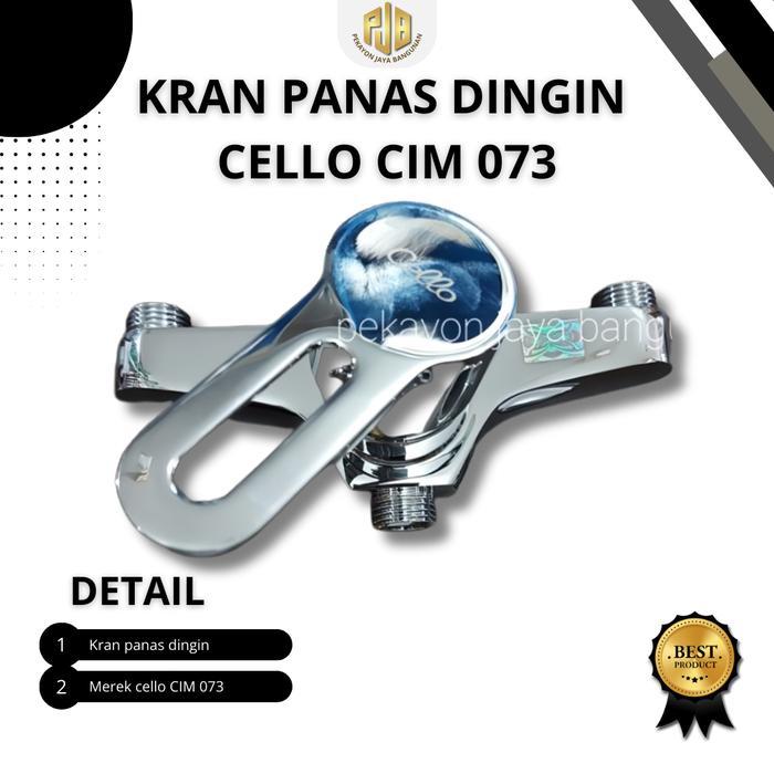 Kran Air Panas Dingin Cello Cim 073 Dengan Kombinasi Dua Fungsi