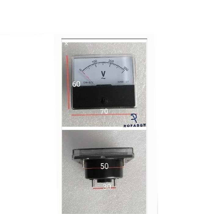 Panel Meter Dh670 Ac Volt 300V