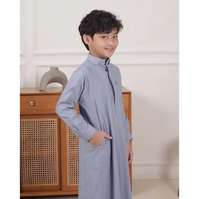 QORI APPAREL JUBAH / GAMIS UWAIS AL QARNI (LENGAN MANSET) UGA-2