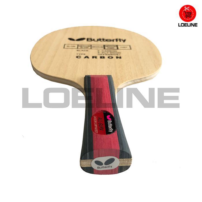 Kayu Bet Bat Blade Pingpong Tenis Meja Butterfly All Supa Carbon