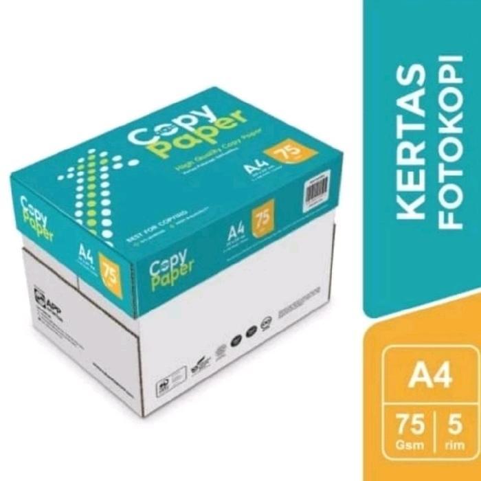 [] Kertas A4 75 Gram Copy Paper 1Box ( 5Ream)