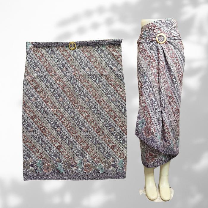 READY Rok Lilit silk Motif Batik Bunga Rok Batik Rok Santai Rok Bali Rok Bawahan Kebaya Free Ring