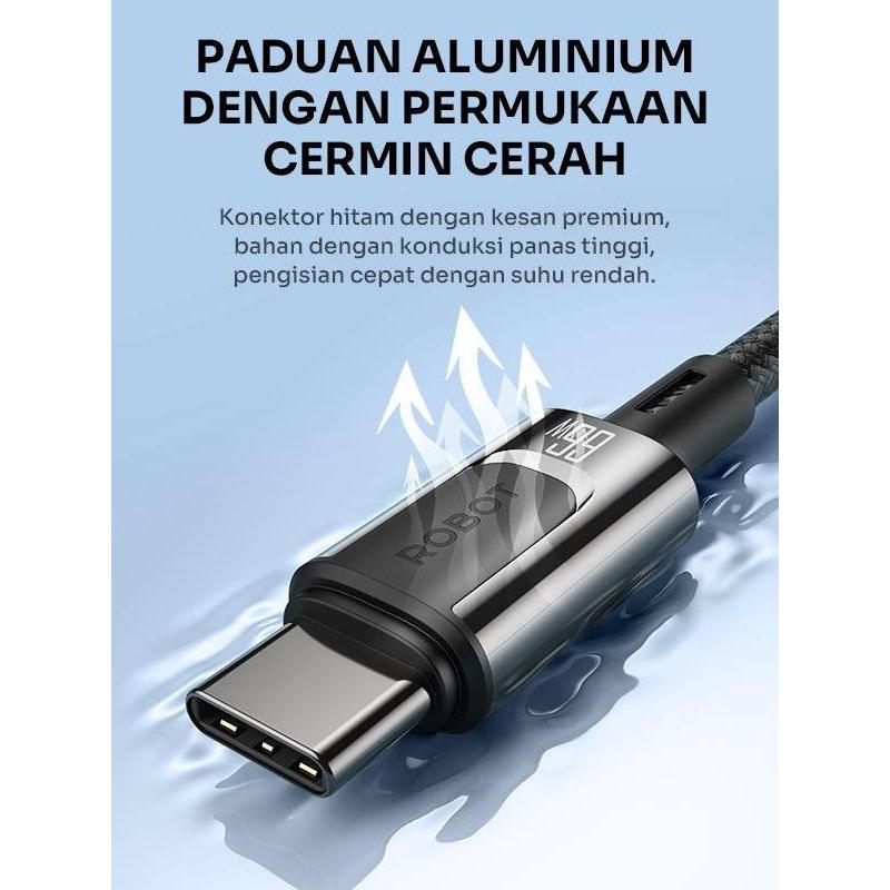 ASLI Robot RZC100/RZL100 Kabel Data Charger Fast Charging Ready stok