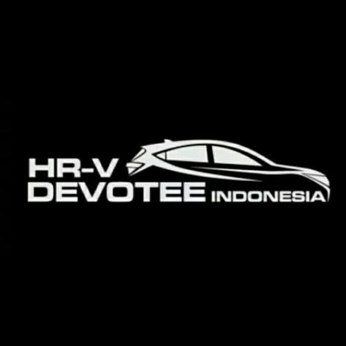 Stiker Hrv Devotee Indonesia Sticker Hrv Kaca Mobil belakang keren