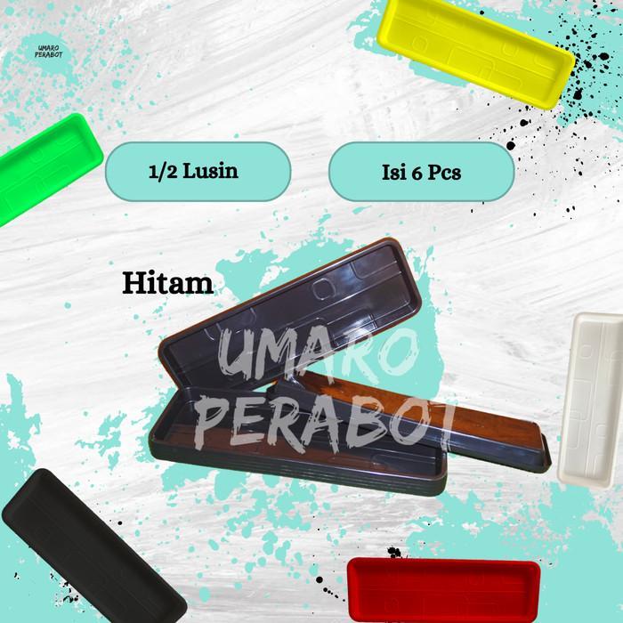 GROSIR 1/2 Lusin Tatakan Pot Panjang 50 / Alas Pot Panjang / Pot Tanaman / Pot Bunga / Pot Plastik /