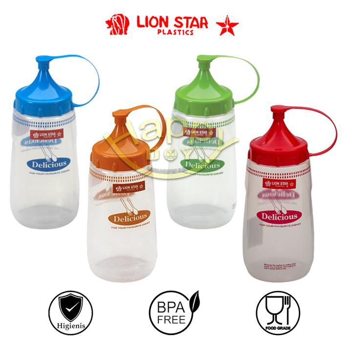 Lion Star Botol Kecap Botol Saus Botol Mayonise Botol Cuka 475Ml