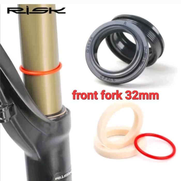 RISK SEAL FORK DUST SEAL SET 32MM SEAL KIT SUNTOUR ROCKSHOX FOX 32 MM