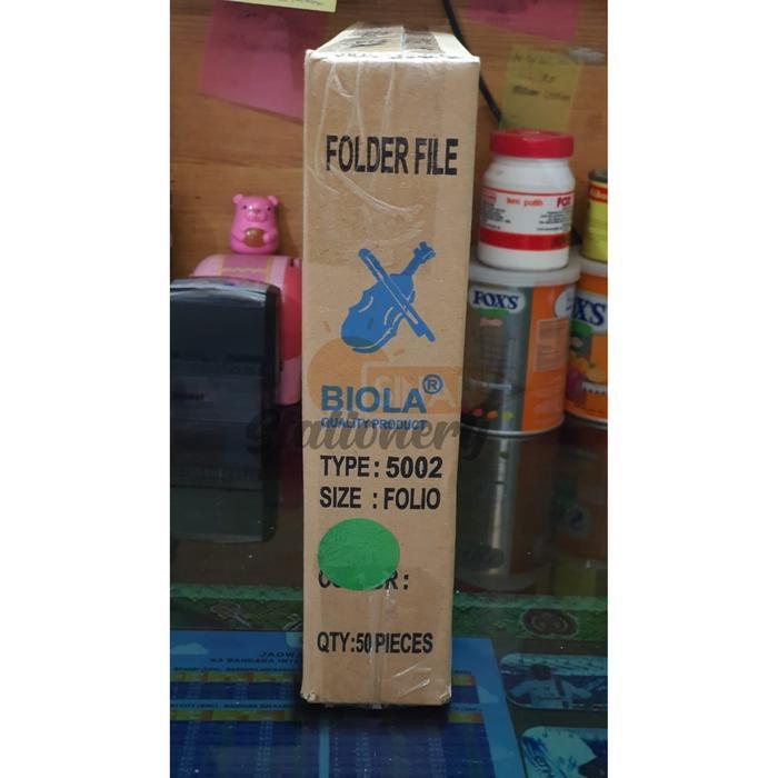 Map Biola 5002 Hijau Tua 1Pak Isi 50Pc