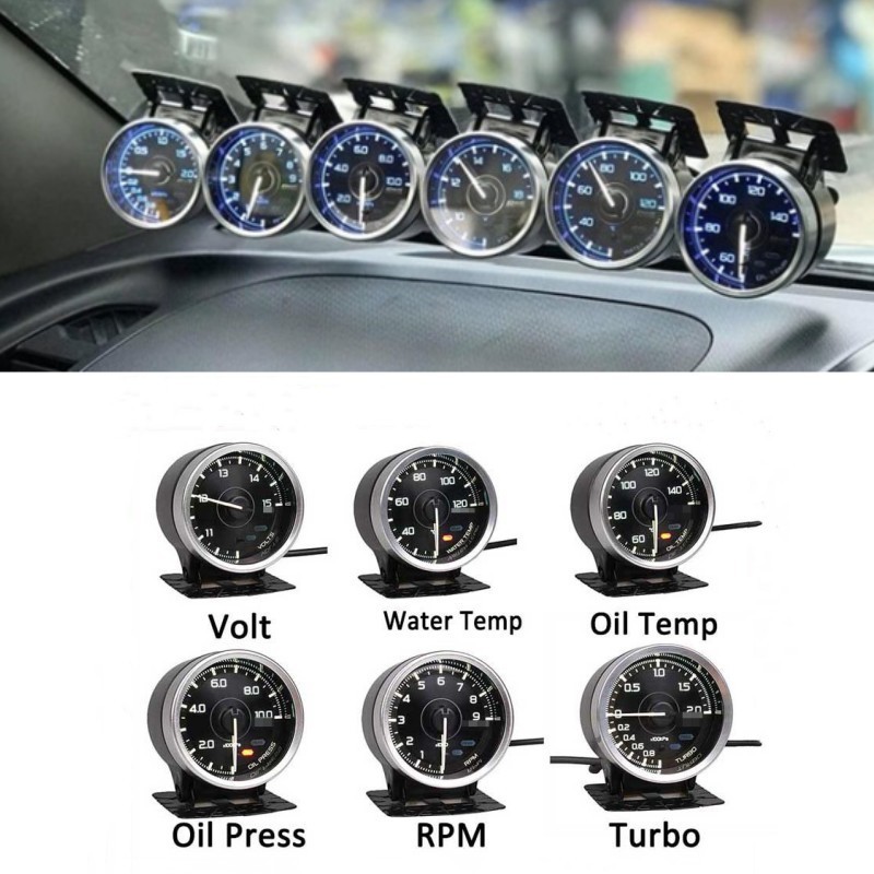 Defi Advance A1 60mm Defi Gauge Water Temp Gauge Turbo Boost Gauge Ext Temp Gauge Oil Temp Gauge Tac