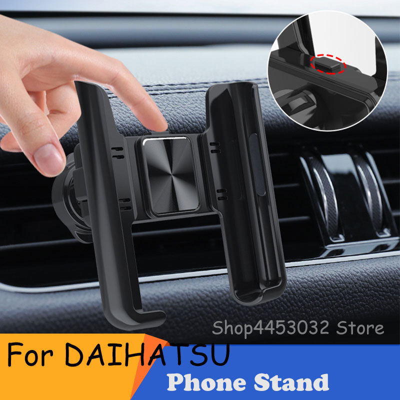 Phone Holder For Car For DAIHATSU Sirion Feroza Trevis Taft Terios 2 Cuore Storia Rocky GPS Support 