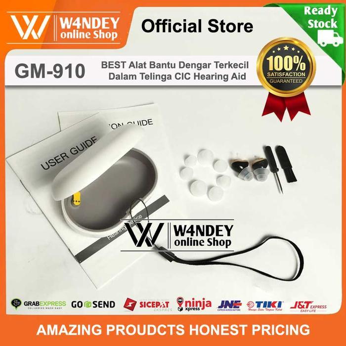 BEST ALAT BANTU DENGAR TERKECIL DALAM TELINGA CIC HEARING AID GM-910