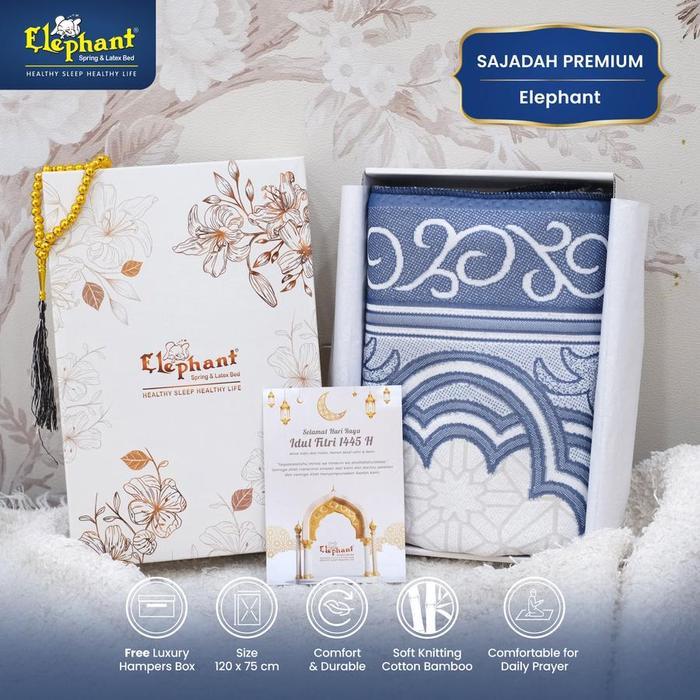 Elephant Hampers Box Sajadah Premium / Sajadah Premium Hampers + Box