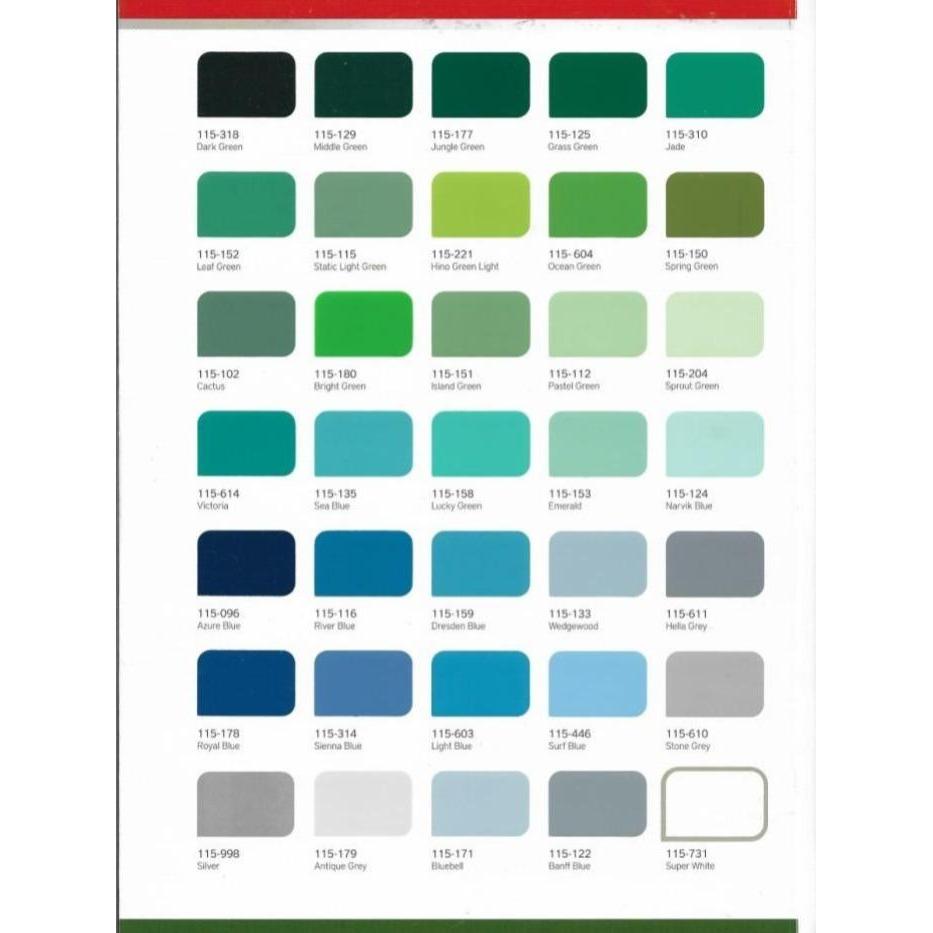 Kansai Ftalit Cat Besi & Kayu Gloss Bright Green 115-180 (1Kg & 20Kg) Cepat Kering Sangat Mengkilap