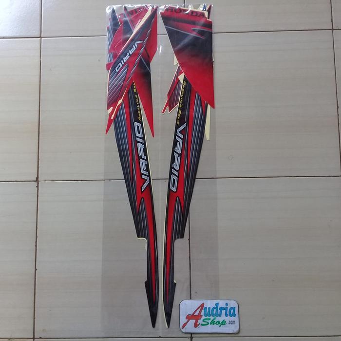 Striping Stiker Motor Honda Vario Cw 110 2006 Merah