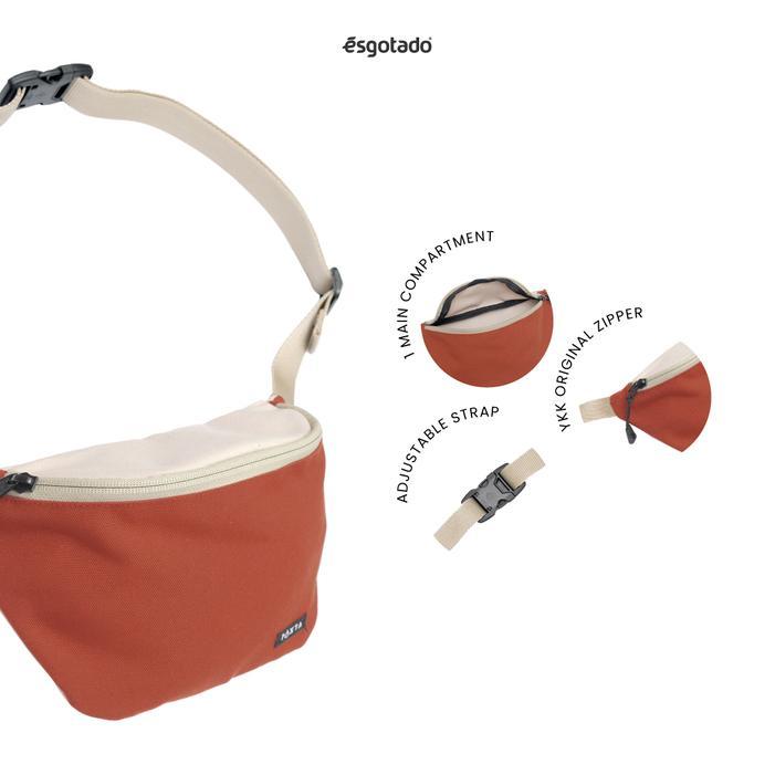 DISKON Esgotado Tas Pinggang Pria Wanita Kanvas - Paxta Waist Bag 01 - Waist Bag Canvas READY STOCK