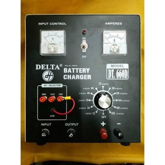 batery charger cas aki Delta 60A Dt 660D (cas byk aki)