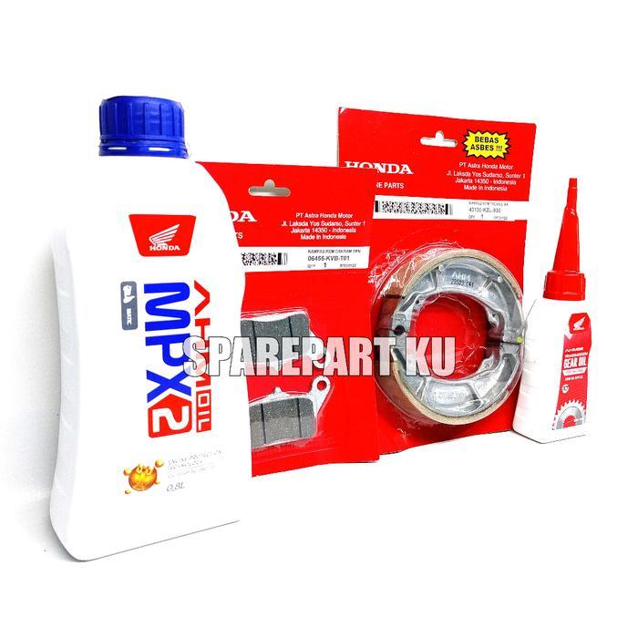 "New" (HEMAT) PAKET KAMPAS REM BEAT FI ESP POP VARIO 110 FI VARIO 125 150 / KAMPAS REM BELAKANG +