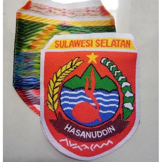 ASLI Badge Bet Pramuka Kwarda Sulawesi Selatan Woven READY STOCK