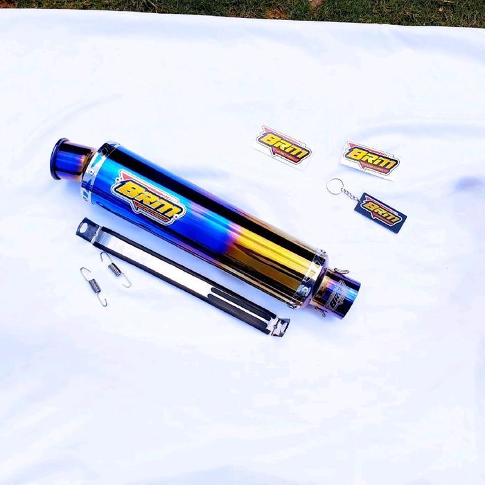 Silincer Brm Knalpot Racing Bluemoon Original