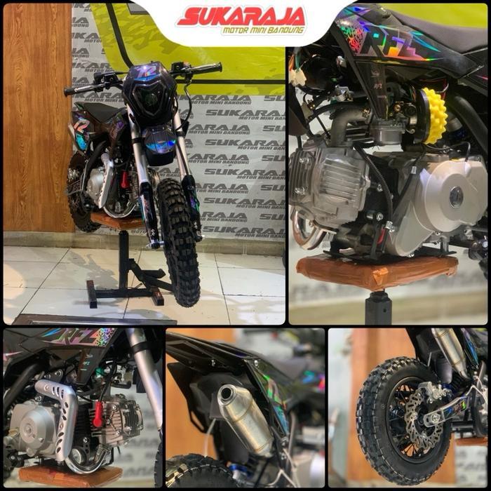 MOTOR MINI TRAIL RFZ 110CC (4 Tak Matic) - Merah