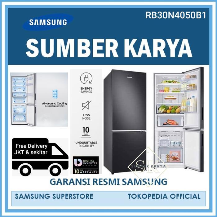 RB30N4050B1/SE SAMSUNG Bottom Freezer Bawah 315L KULKAS 2 PINTU RB30