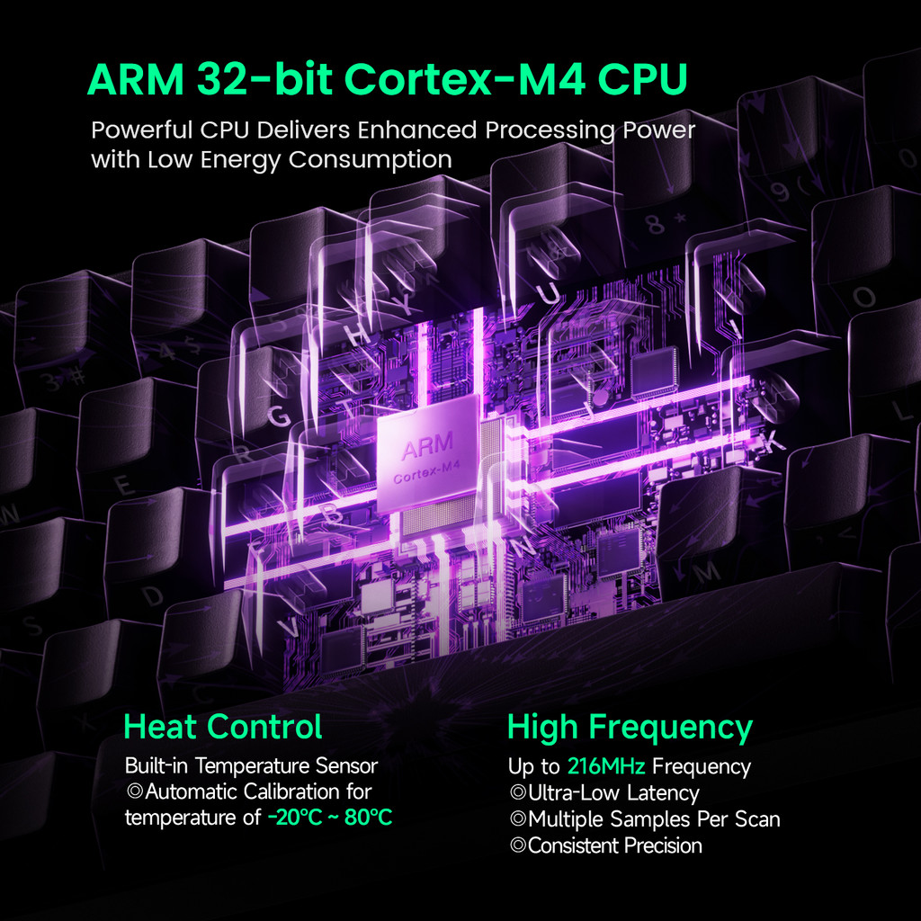 MONSGEEK FUN60 PRO&MAX HE Machanical Keyboard Magnetic Switch 60% Wireless Gaming Keyboard Rapid