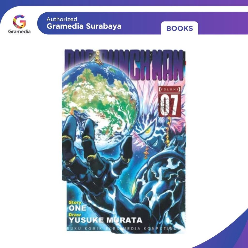 Gramedia Surabaya - One Punch Man 07