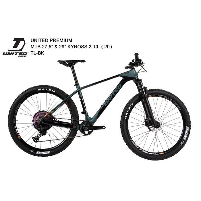 Sepeda Gunung Mtb Carbon 27.5 United Kyross 2.1 202