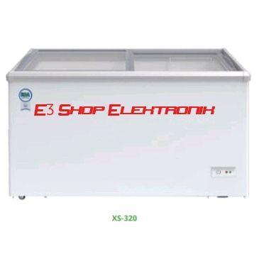 Kulkas Freezer RSA XS320 Glass Sliding Door Freezer XS 320