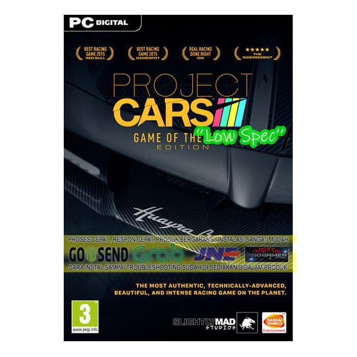 Terlaris PROJECT CARS GAME OF THE YEAR EDITION CD DVD GAME PC GAME GAMING SALE