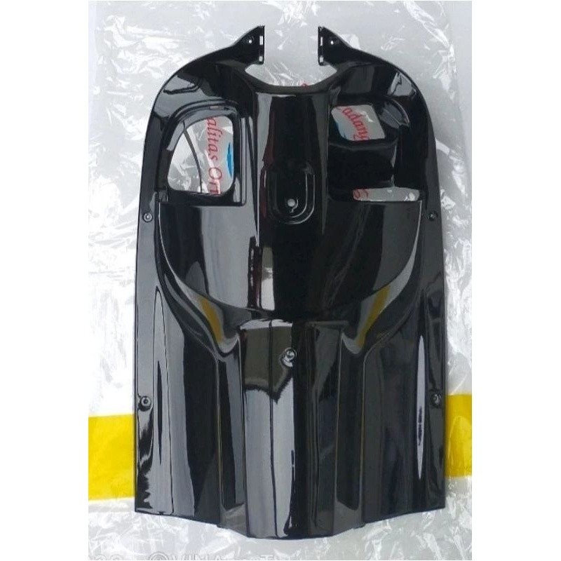 Legshield Dalam Besar SCOOPY FI 2017 2018 2019 2020 HITAM GLOSSY Original WIN / Legsil Legshield dal