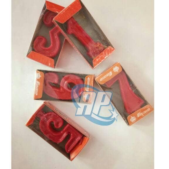 lilin angka / lilin ultah / lilin angka wina