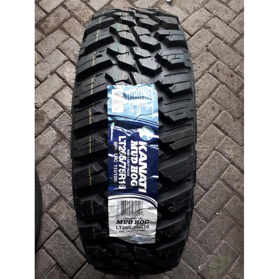 BAN KANATI 265/75 R16 MUD HOG MT Ban Mobil OFFROAD Mobil MITSUBISHI Strada