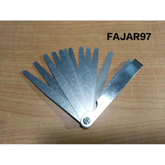 Fuller gauge Feeler Gauge alat pengukur ketebalan klep